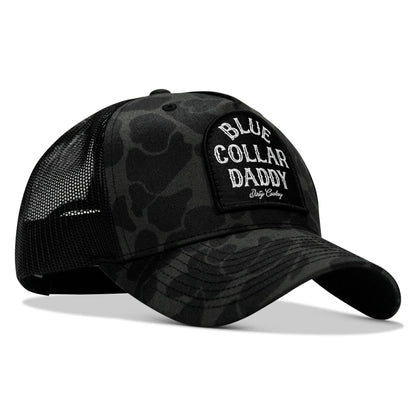 Blue Collar Daddy Patch Snapback Hat