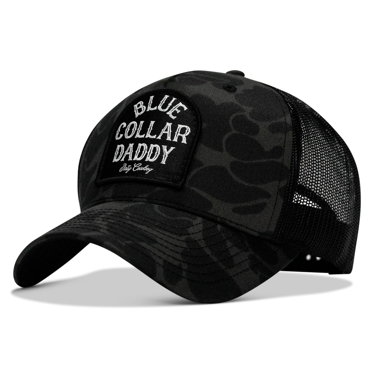 Blue Collar Daddy Patch Snapback Hat