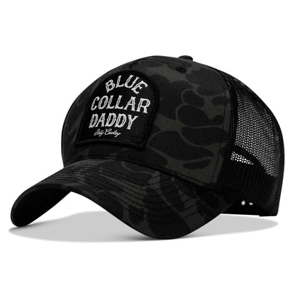 Blue Collar Daddy Patch Snapback Hat