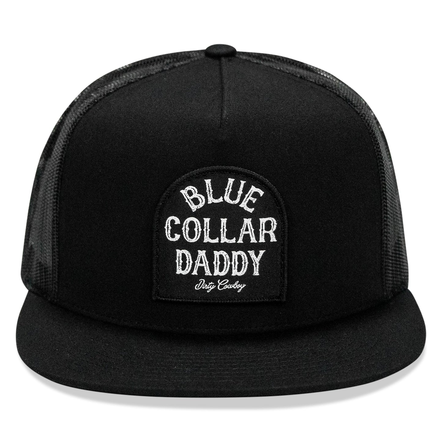 Blue Collar Daddy Patch Flatbill Snapback
