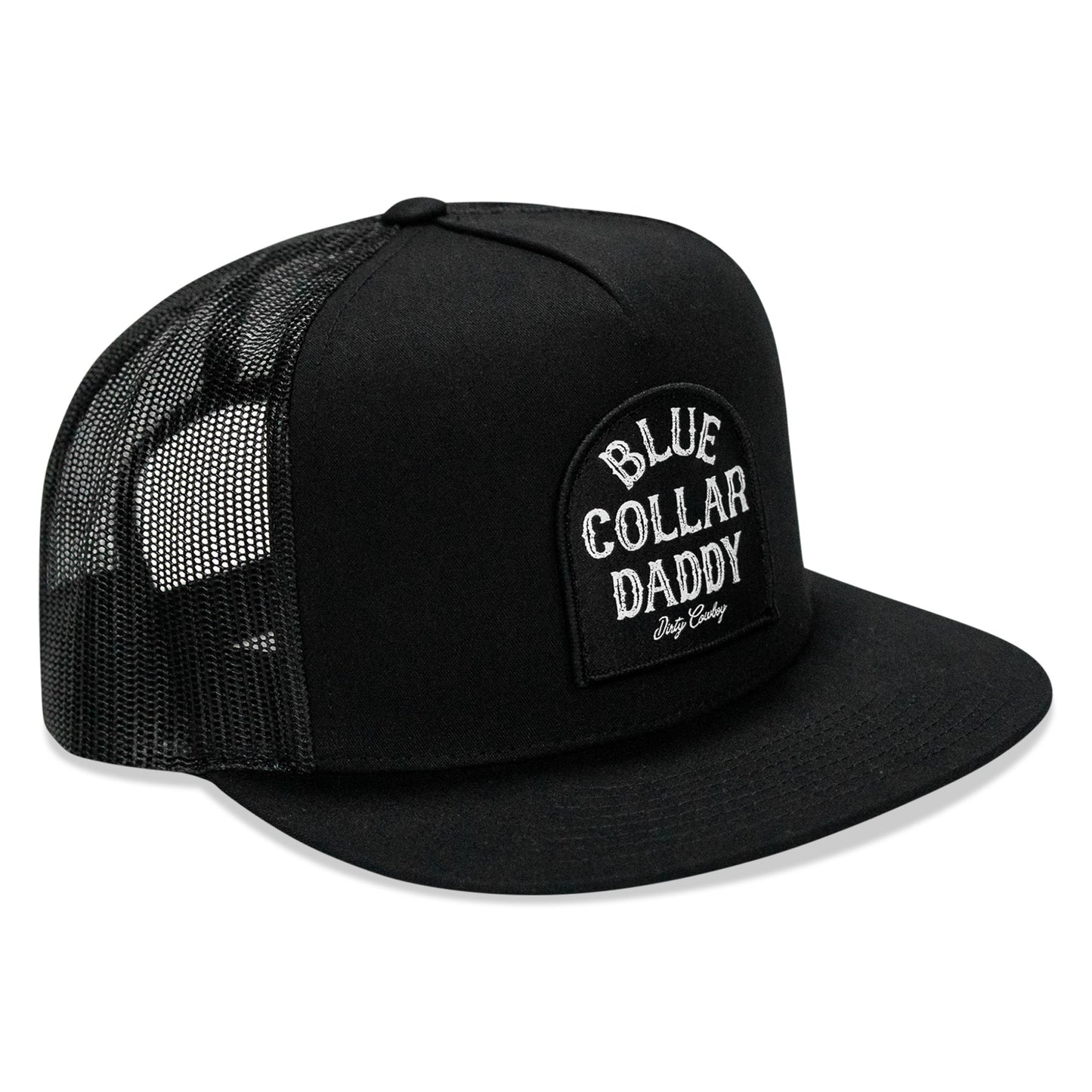 Blue Collar Daddy Patch Flatbill Snapback
