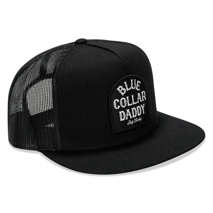 Blue Collar Daddy Patch Flatbill Snapback