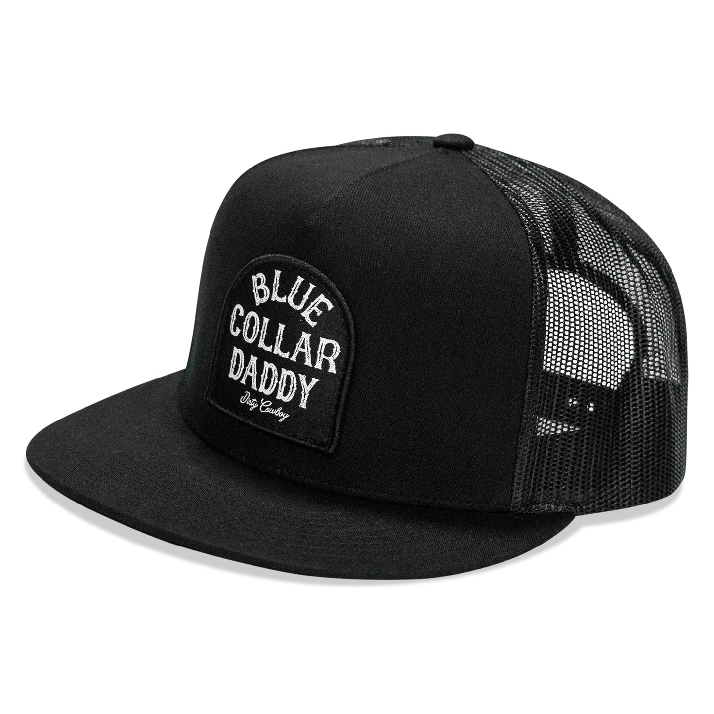 Blue Collar Daddy Patch Flatbill Snapback