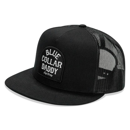Blue Collar Daddy Patch Flatbill Snapback