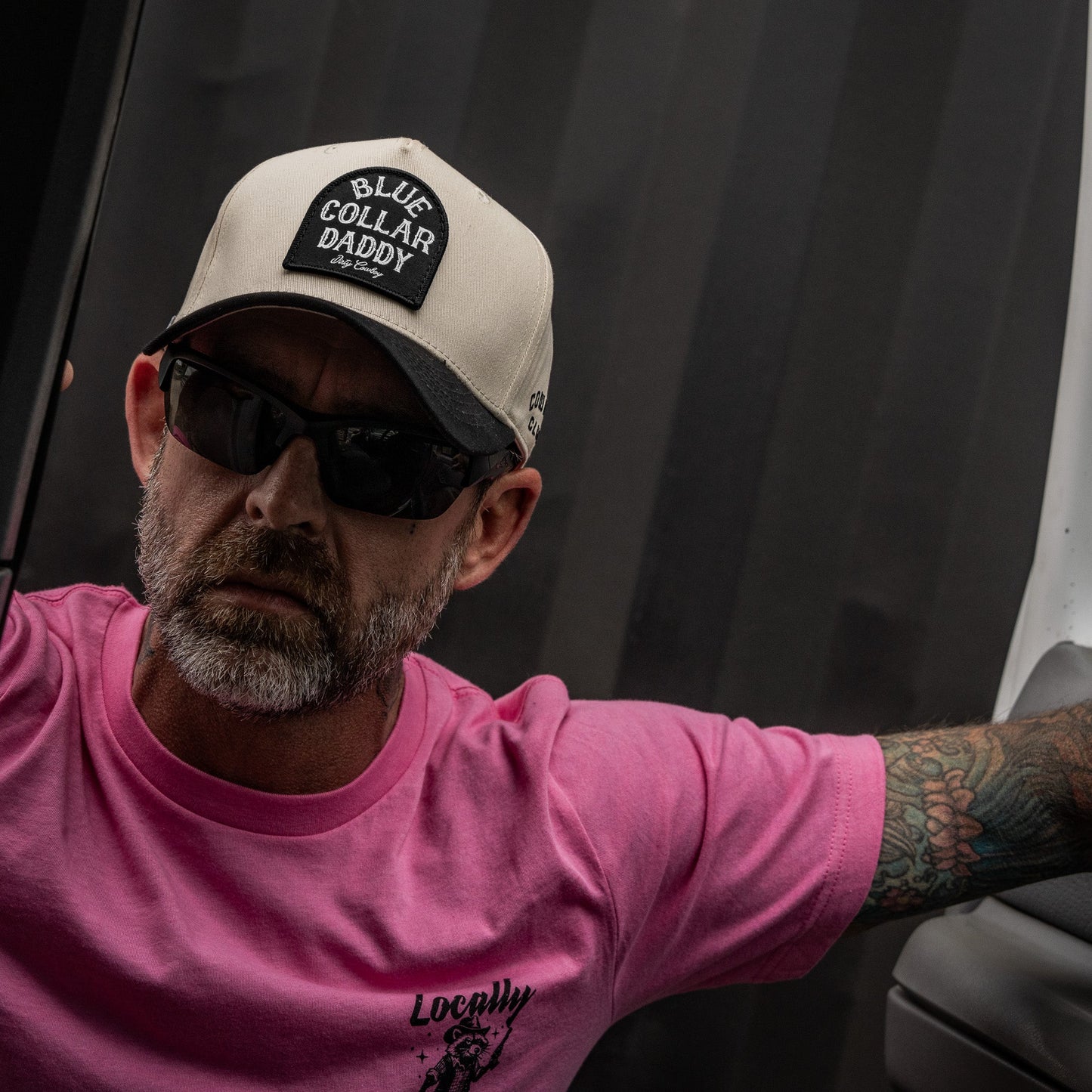 Blue Collar Daddy Patch Workhorse Snapback