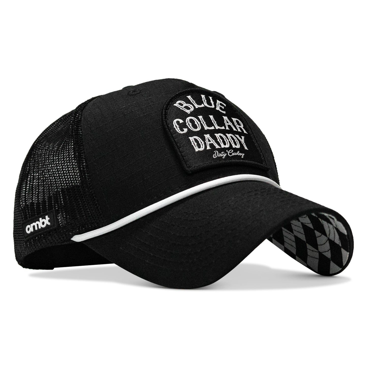 Blue Collar Daddy Patch Rope Snapback Hat