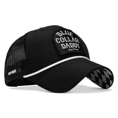 Blue Collar Daddy Patch Rope Snapback Hat