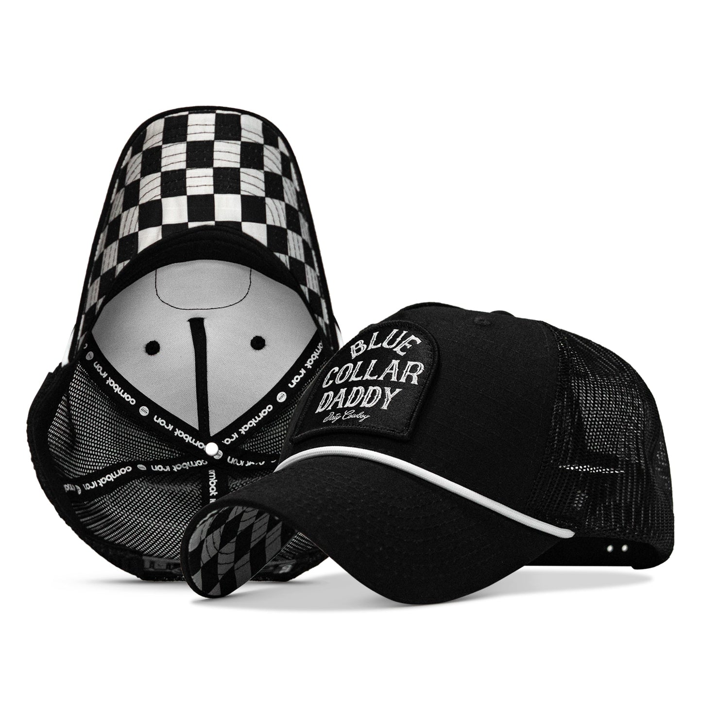 Blue Collar Daddy Patch Rope Snapback Hat