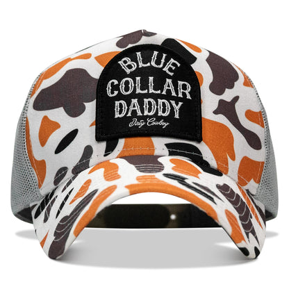 Blue Collar Daddy Patch Five Panel Snapback Hat