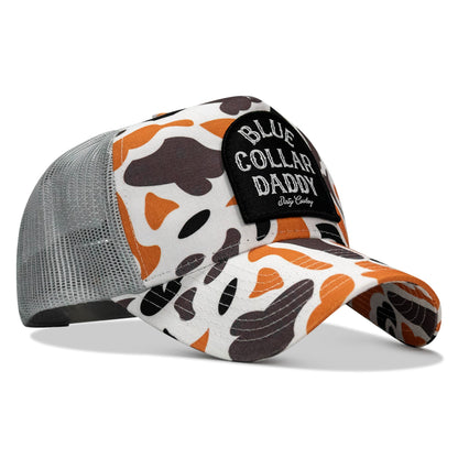 Blue Collar Daddy Patch Five Panel Snapback Hat