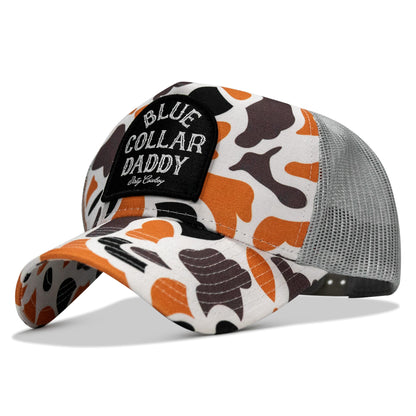 Blue Collar Daddy Patch Five Panel Snapback Hat