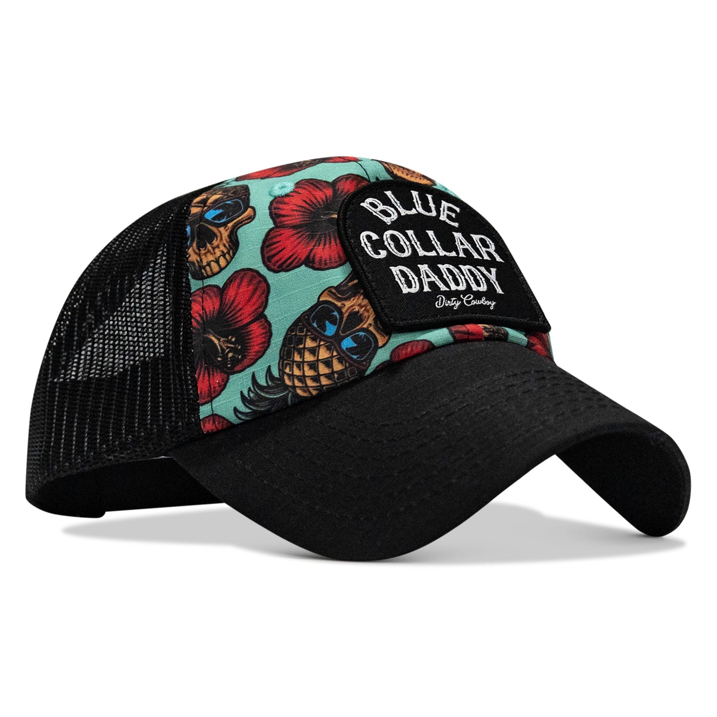 Blue Collar Daddy Patch Tactical Ripstop Mesh Snapback Hat