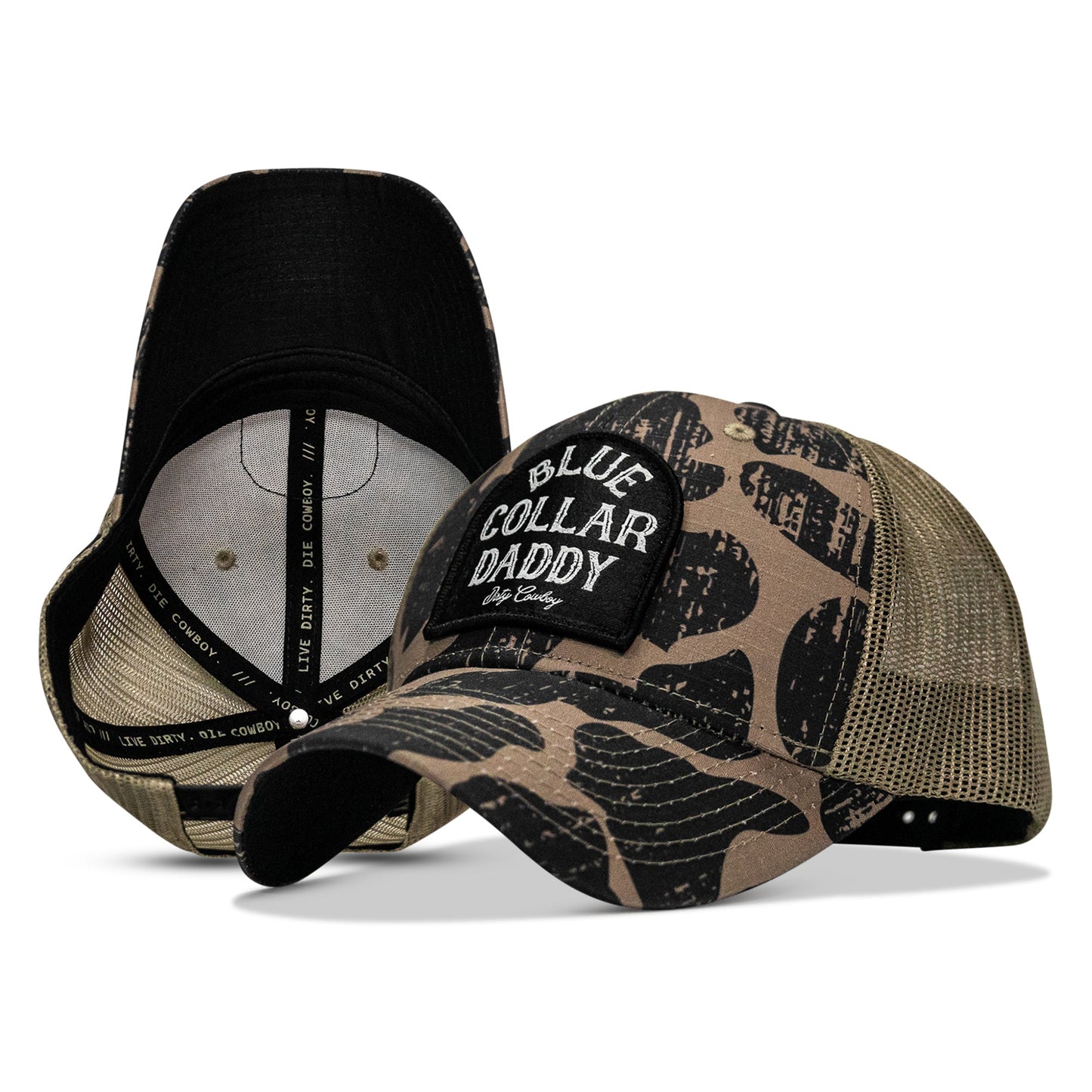 Blue Collar Daddy Patch Original Ripstop Classic Snapback Hat