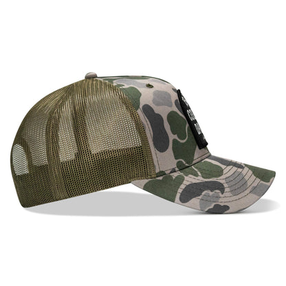 Blue Collar Daddy Patch Snapback Hat