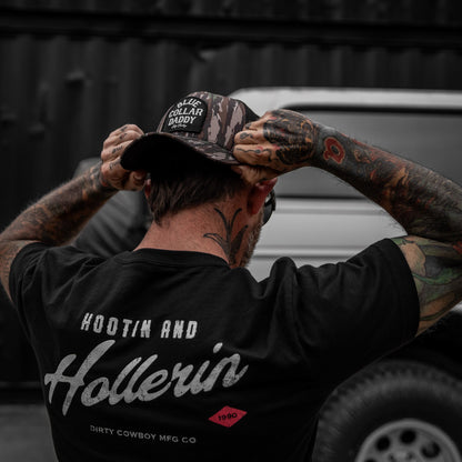 Blue Collar Daddy Patch Snapback Hat