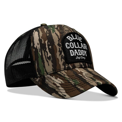 Blue Collar Daddy Patch Snapback Hat