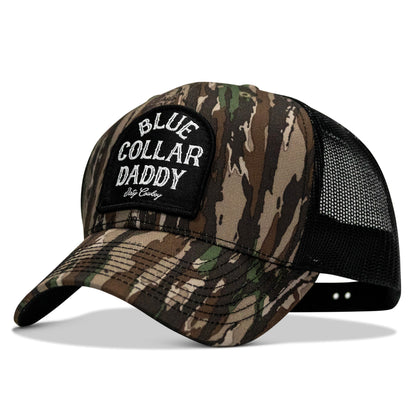 Blue Collar Daddy Patch Snapback Hat