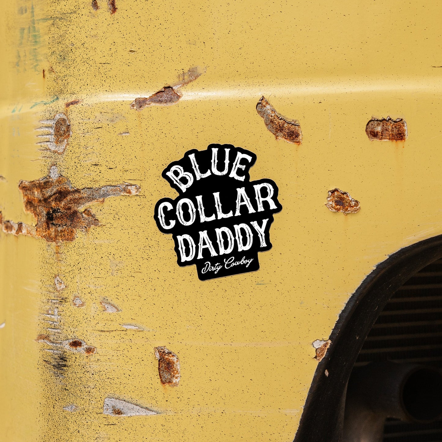 Blue Collar Daddy Decal