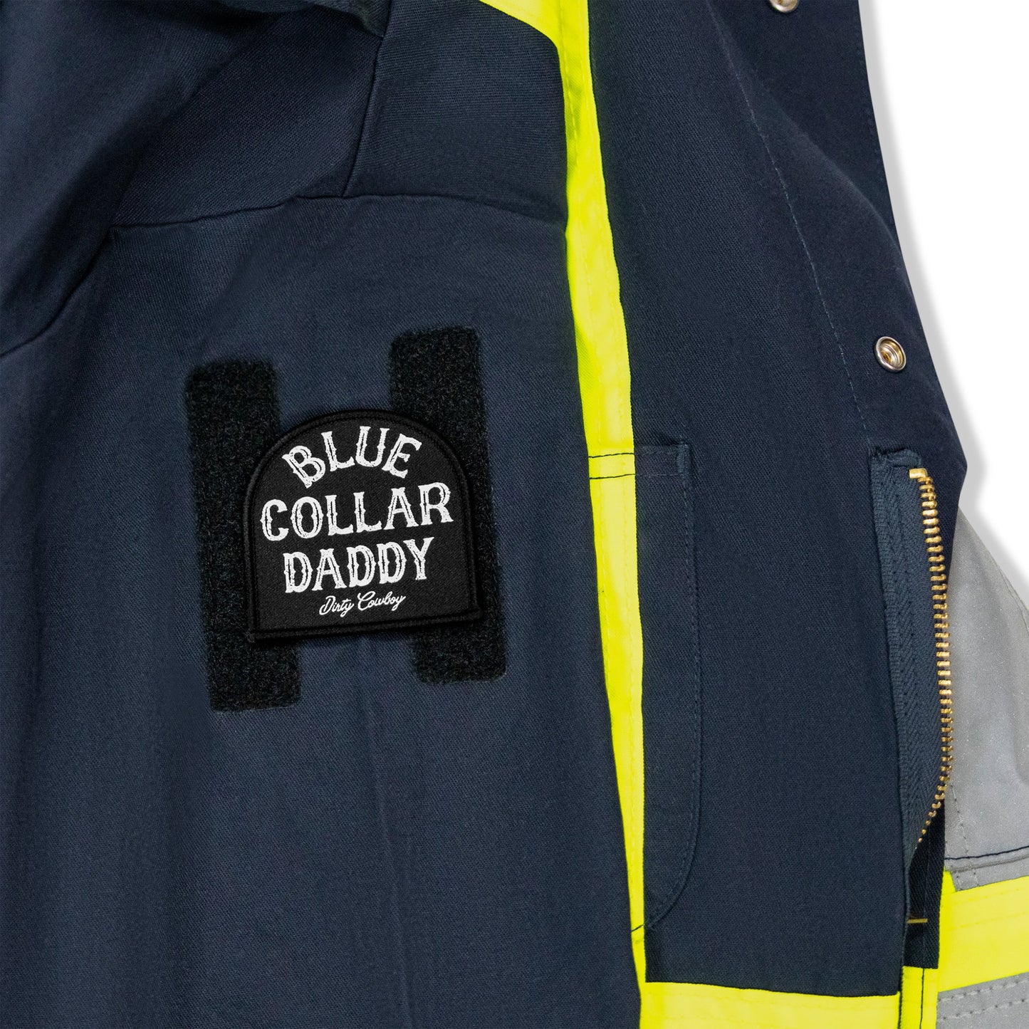 Blue Collar Daddy Velcro Patch
