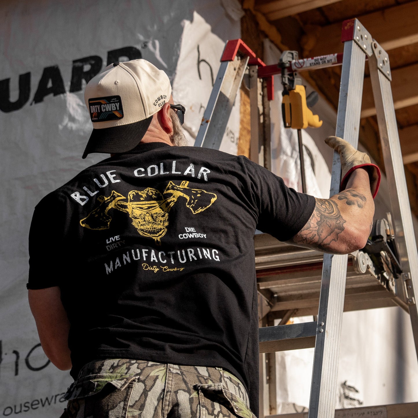 Blue Collar Hatchet Men's T-Shirt