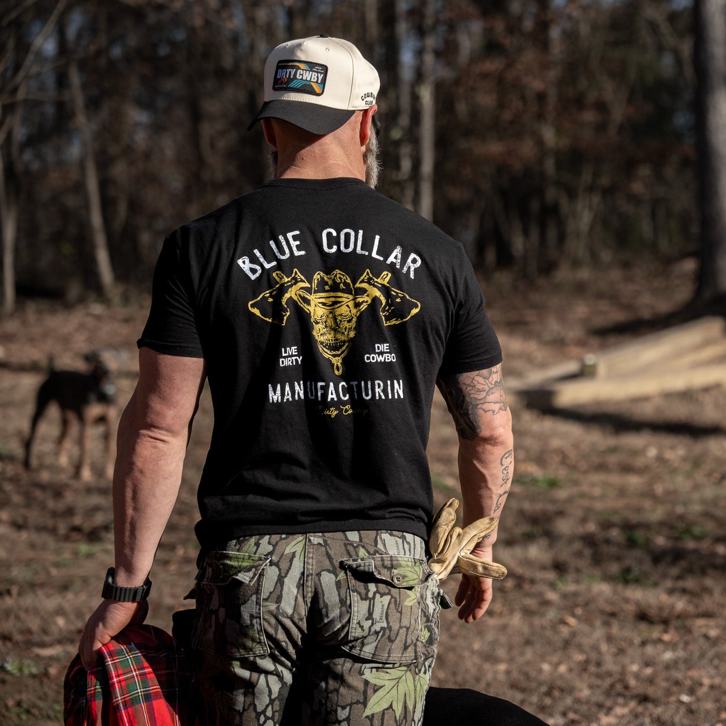 Blue Collar Hatchet Men's T-Shirt