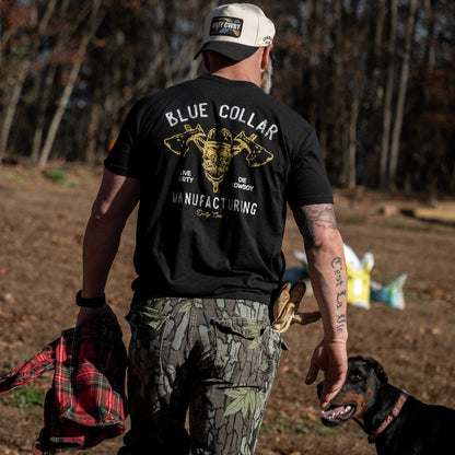Blue Collar Hatchet Men's T-Shirt