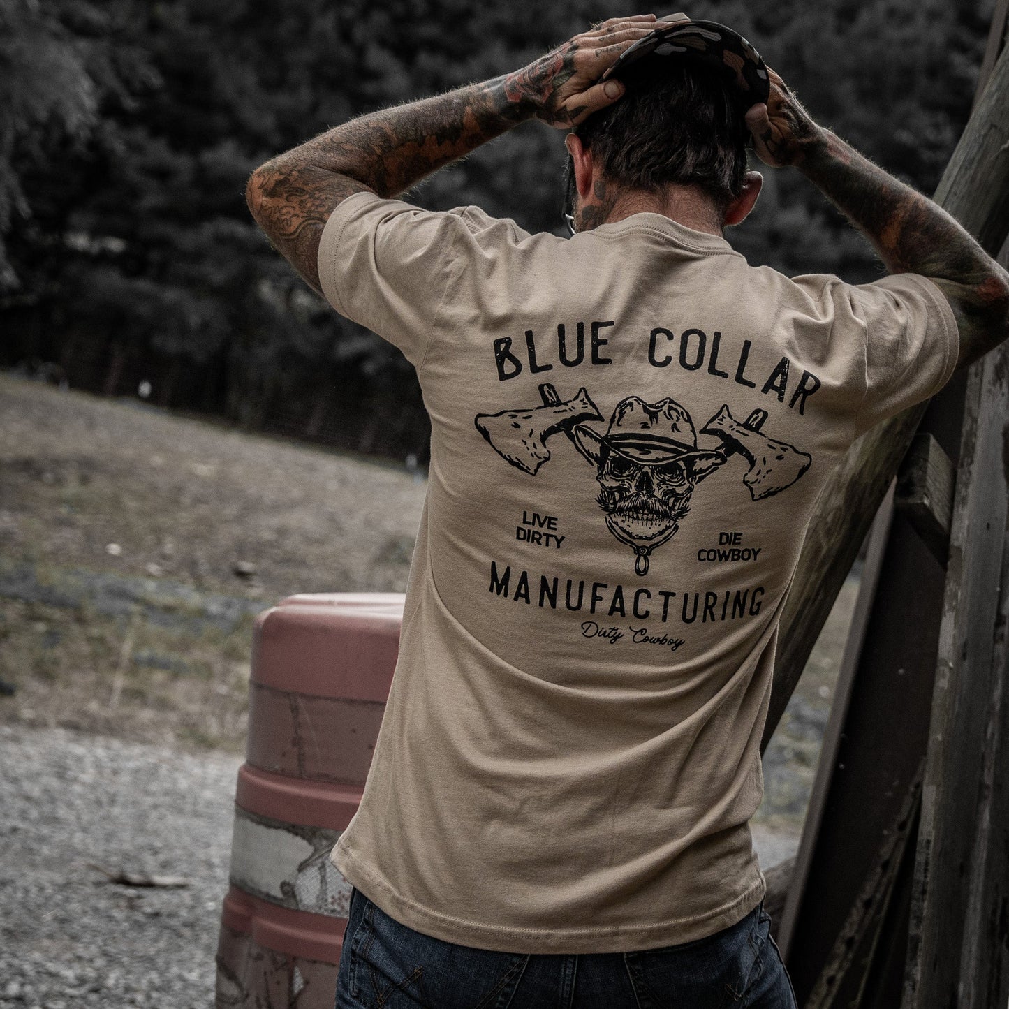 Blue Collar Hatchet Men's T-Shirt