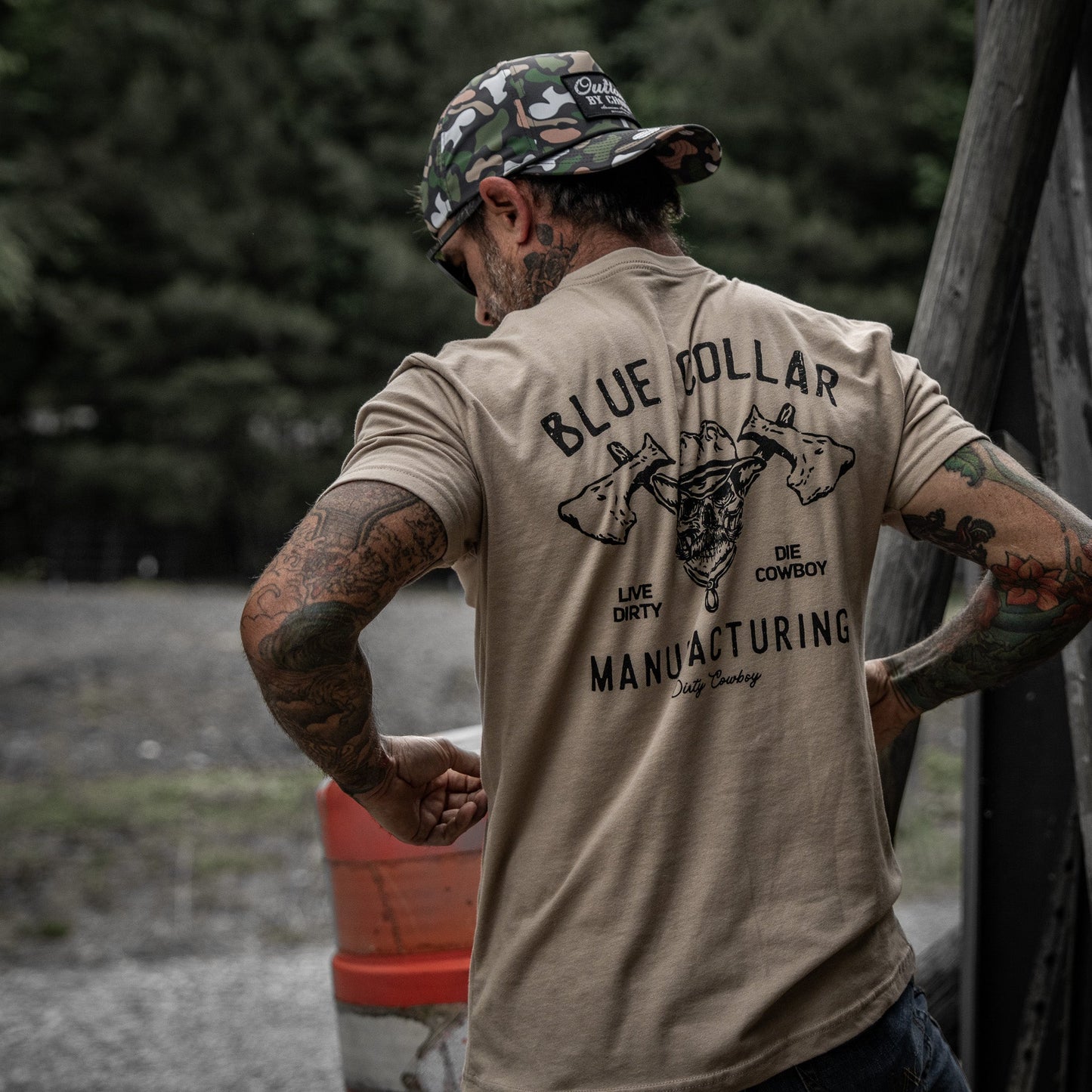 Blue Collar Hatchet Men's T-Shirt