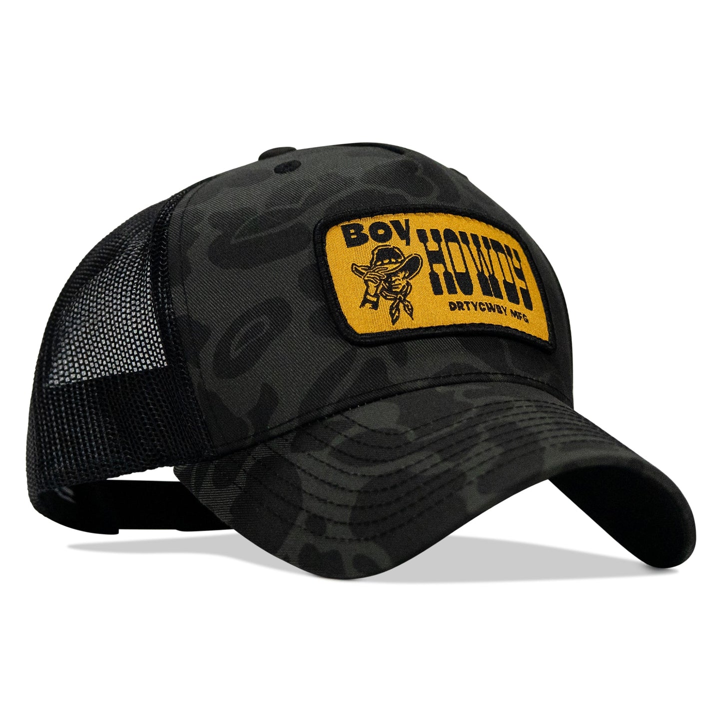 Boy Howdy Western Patch Snapback Hat