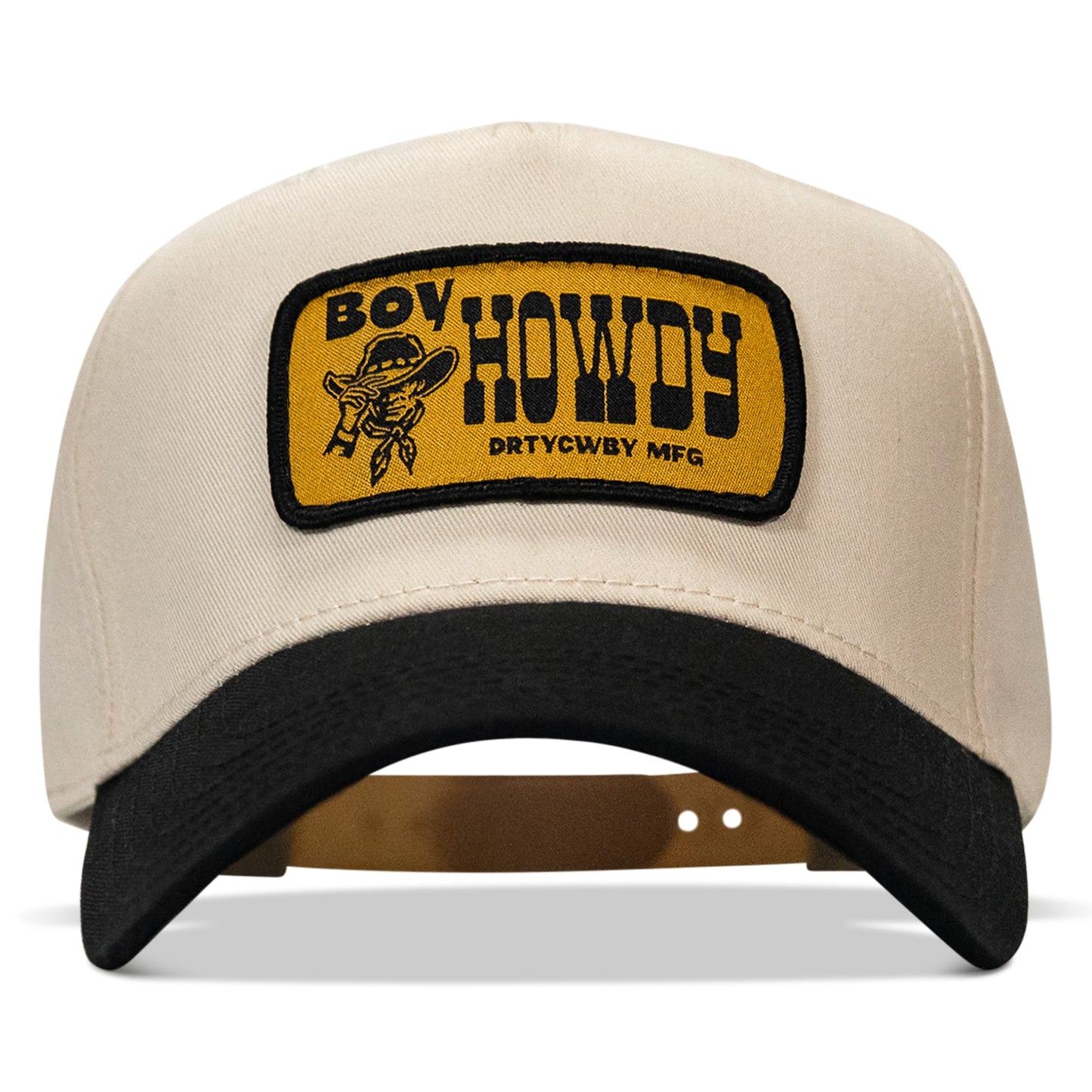 Boy Howdy Western Patch Snapback Hat