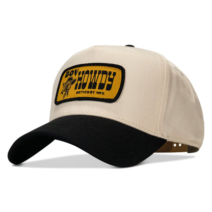 Boy Howdy Western Patch Snapback Hat