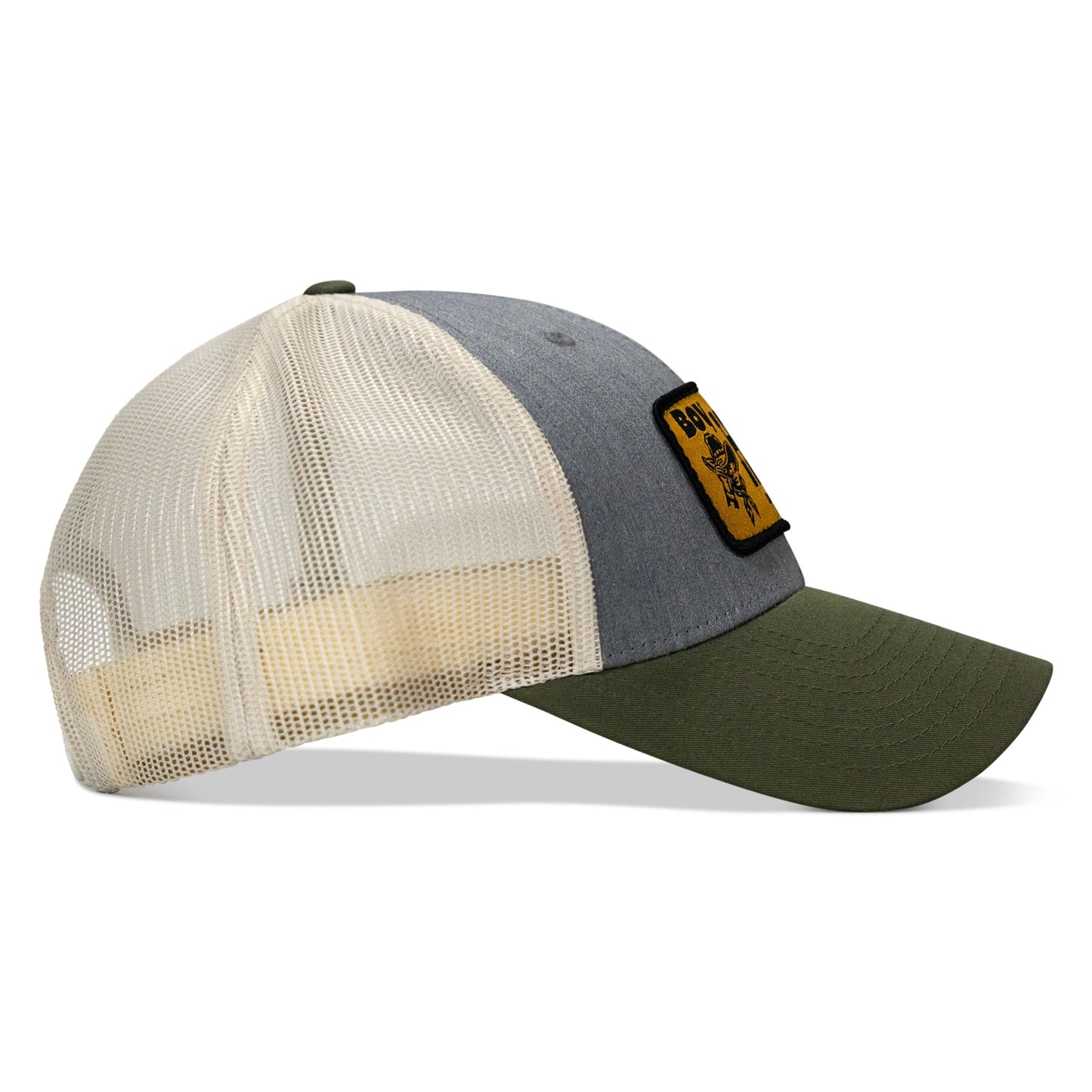 Boy Howdy Western Patch Snapback Hat
