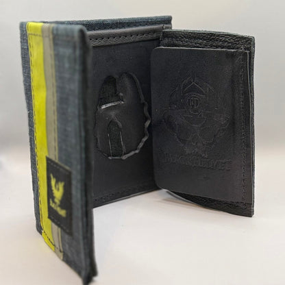 Badge Trifold Used Bunker Gear Wallet