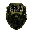 Load image into Gallery viewer, Beard the Fuck Up - 3" Laser Cut Patch
