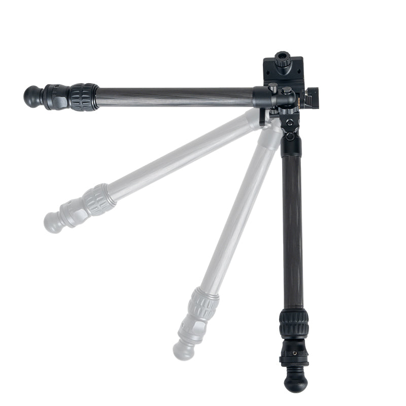 Linkogear Overwatch HB-C06ML Carbon Fiber Bipod 7.5"-25.9" Arca & Picatinny