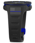 Load image into Gallery viewer, Coliseum Fit™ Police - Freedom Edition (Black/Blue) Watch
