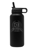 Load image into Gallery viewer, Rockwell Warrior Flask - Double Walled - Stainless Steel Flask - (BLACK)
