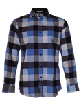 Load image into Gallery viewer, The Titan - Blue Pattern Long Sleeve
