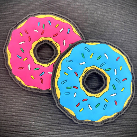 Donut - PVC Patch - Multiple Variants