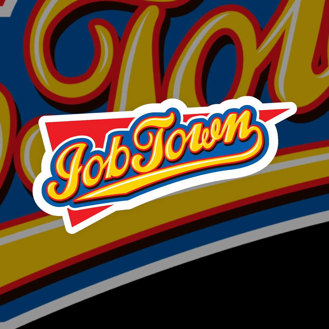 Ball Park Frank/ Job Town Sticker
