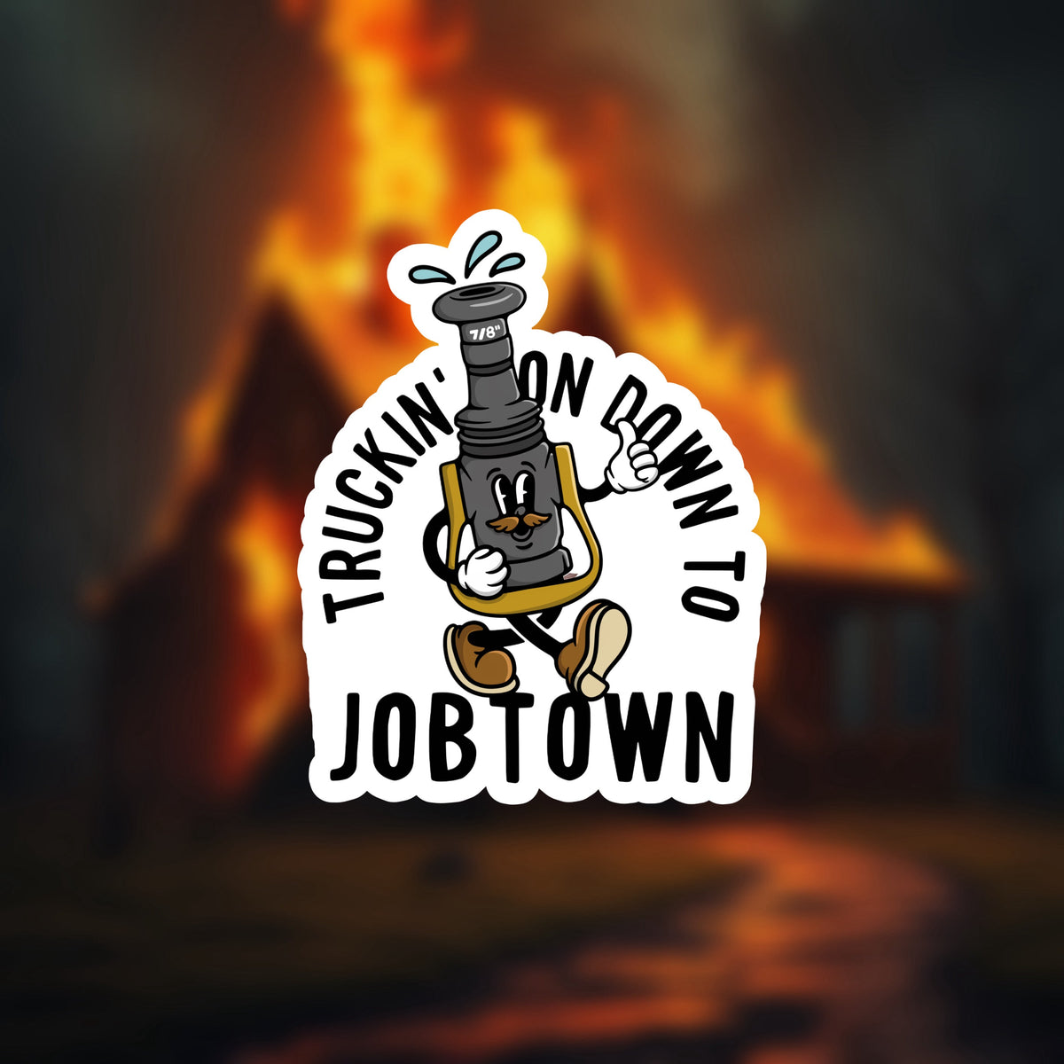 Truckin On Down To Job Town