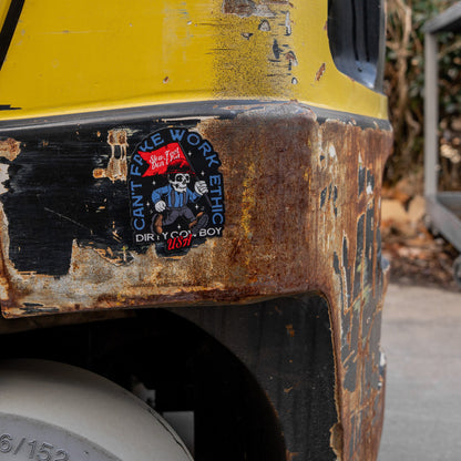 Can't Fake Work Ethic Decal Sticker
