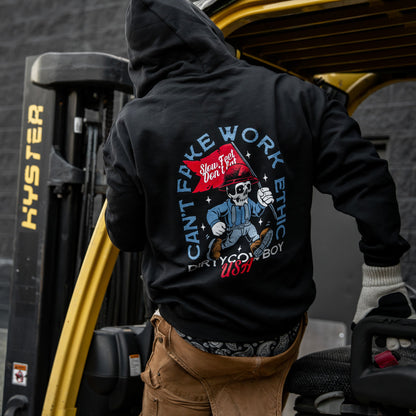 Can't Fake Work Ethic Men's Hoodie
