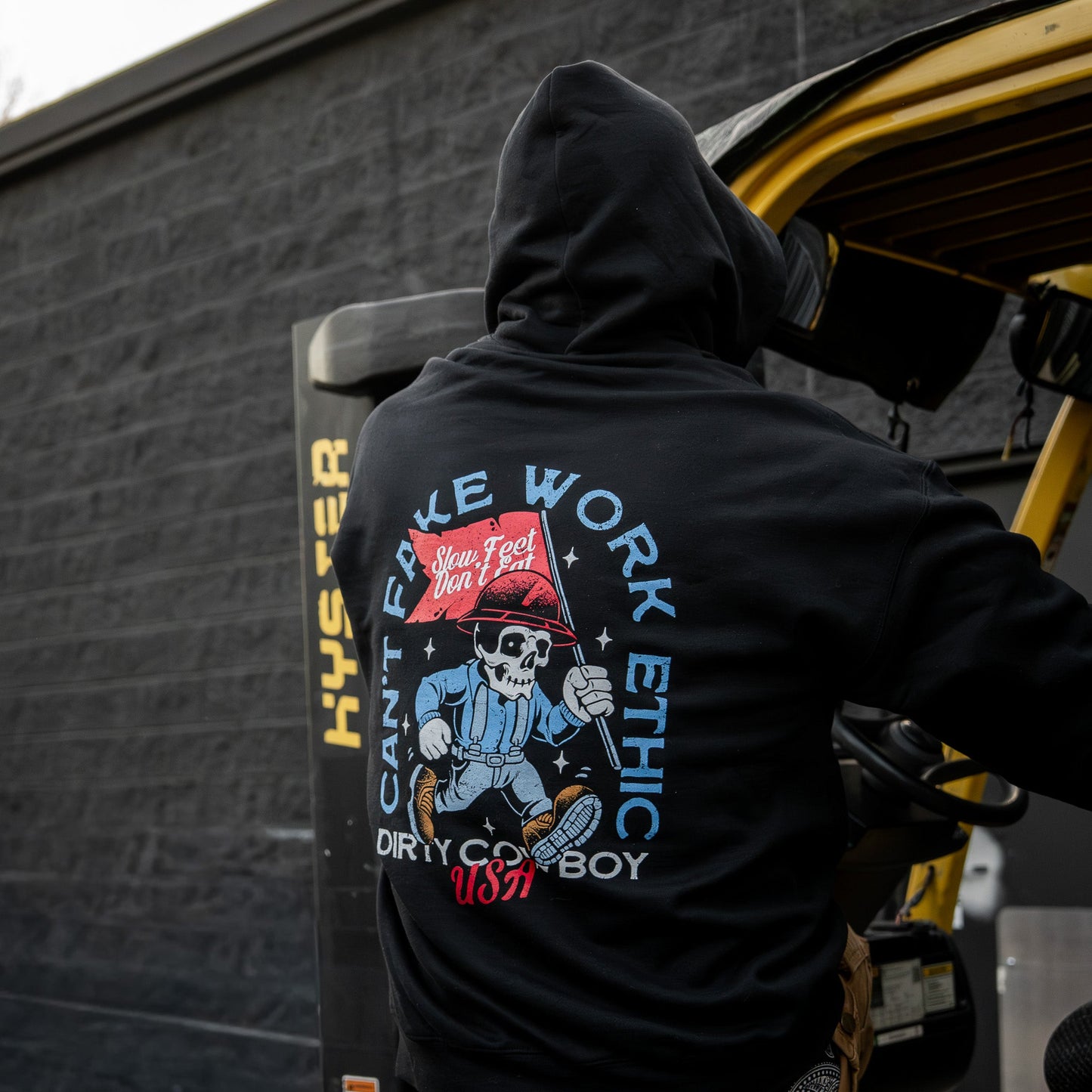 Can't Fake Work Ethic Men's Hoodie