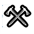 Load image into Gallery viewer, Civil Affairs - Pipehawks  - 3 inch Sticker
