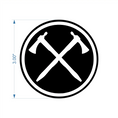 Load image into Gallery viewer, Civil Affairs - Pipehawks  - 3 inch Sticker
