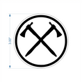 Load image into Gallery viewer, Civil Affairs - Pipehawks  - 3 inch Sticker
