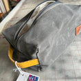 Load image into Gallery viewer, Charcoal Gray Dopp Burn Bag
