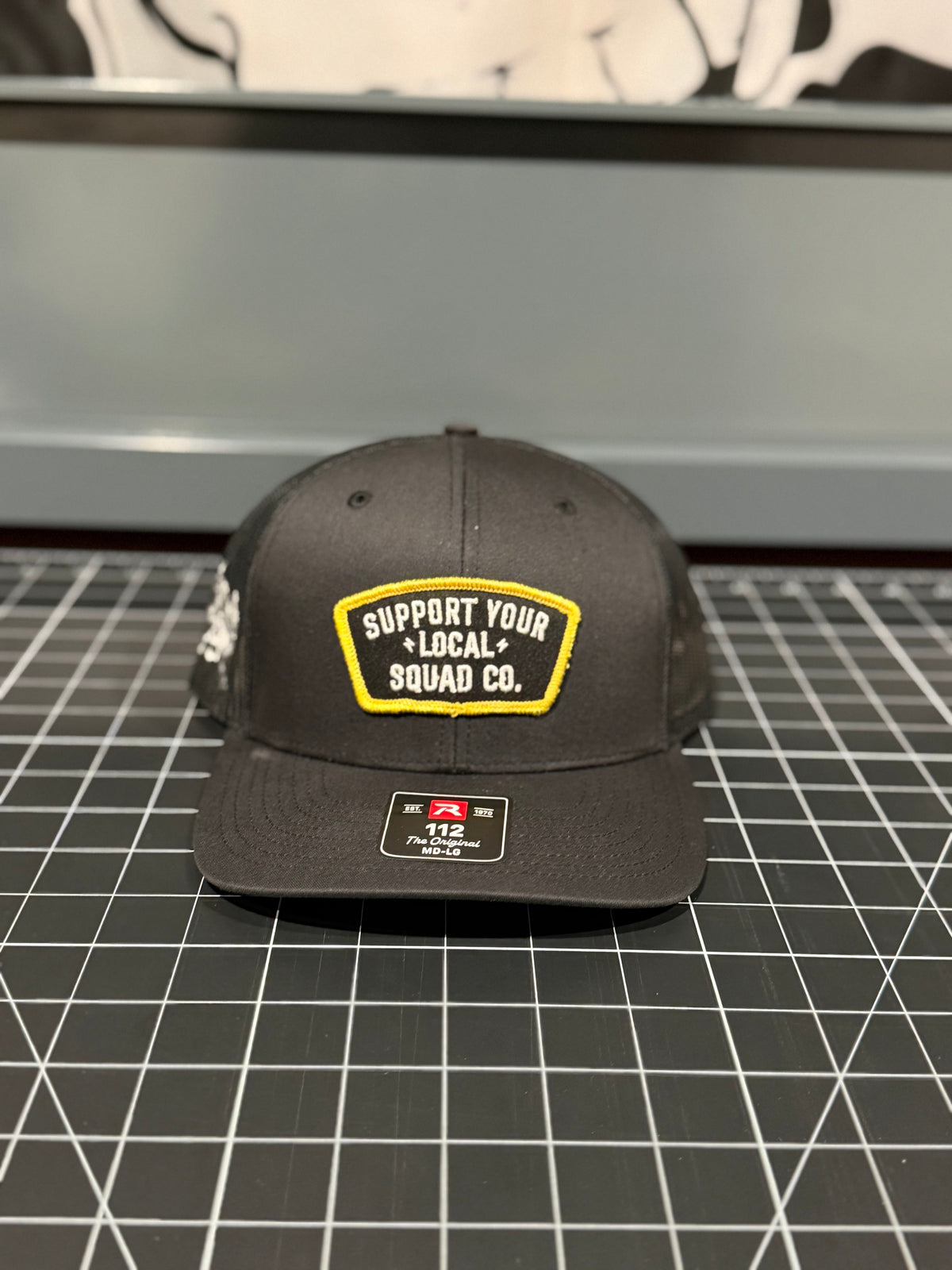Support Your Local Squad Co. Black R112