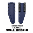 Load image into Gallery viewer, Blue CF Molle Holster
